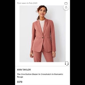 One button Blazer